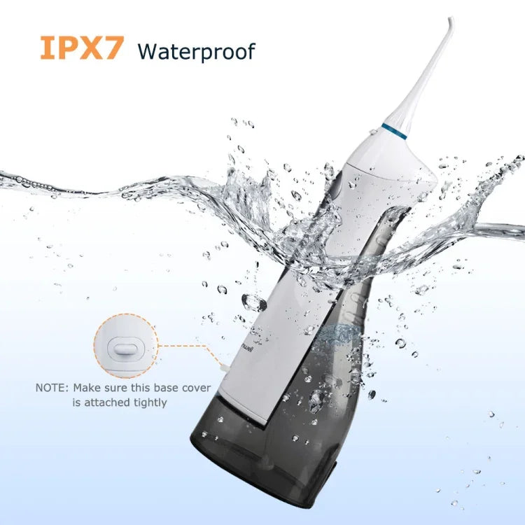 Mornwell D52 เครื่องฉีดน้ำฟัน USB ชาร์จได้ IPX7 กันน้ำ เครื่องฉีดน้ำในช่องปาก D52