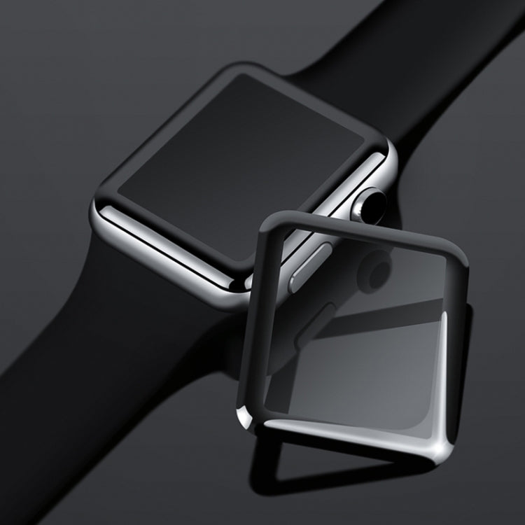 ฟิล์มกระจกนิรภัยโค้งขอบ 3D 0.33 มม. 9H mocolo 2 ชิ้น สำหรับ Apple Watch Series 3 38mm, Apple Watch Series 3 40mm, Apple Watch Series 4 42mm, Apple Watch Series 4 44mm
