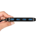 ฮับ USB3.0 4 พอร์ตความเร็วสูงพร้อมสวิตช์, USB 3.0