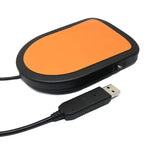 แป้นเหยียบสวิตช์เท้า USB แบบโลหะ ควบคุมแป้นพิมพ์ เมาส์ พีซี, สวิตช์เท้า 1 ตัว (โลหะ)