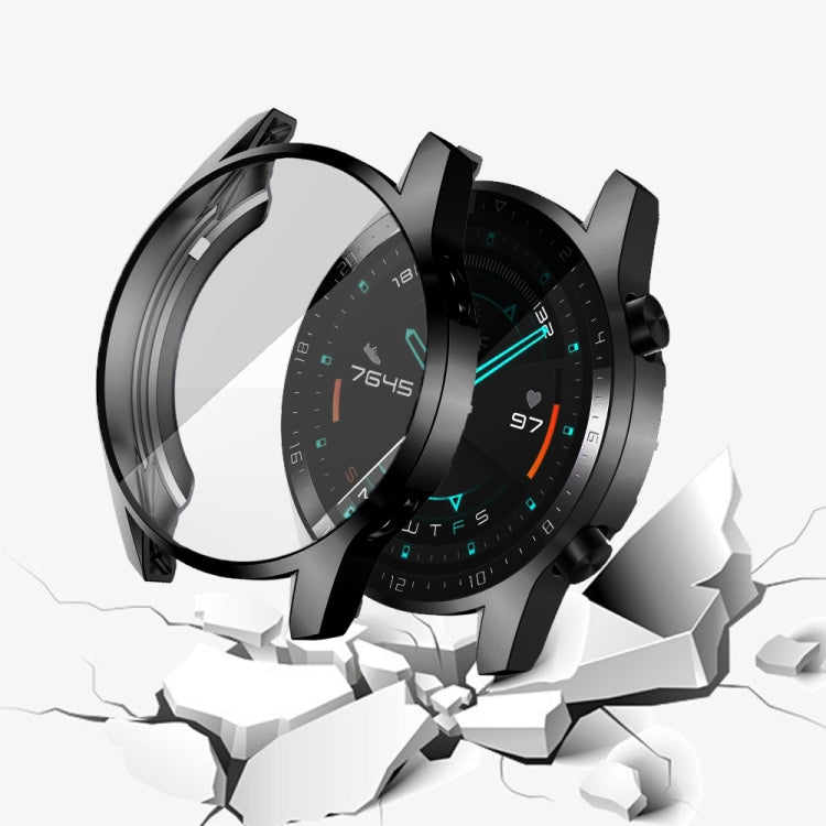 For Huawei GT2 46MM Plating TPU All-inclusive Protective Shell