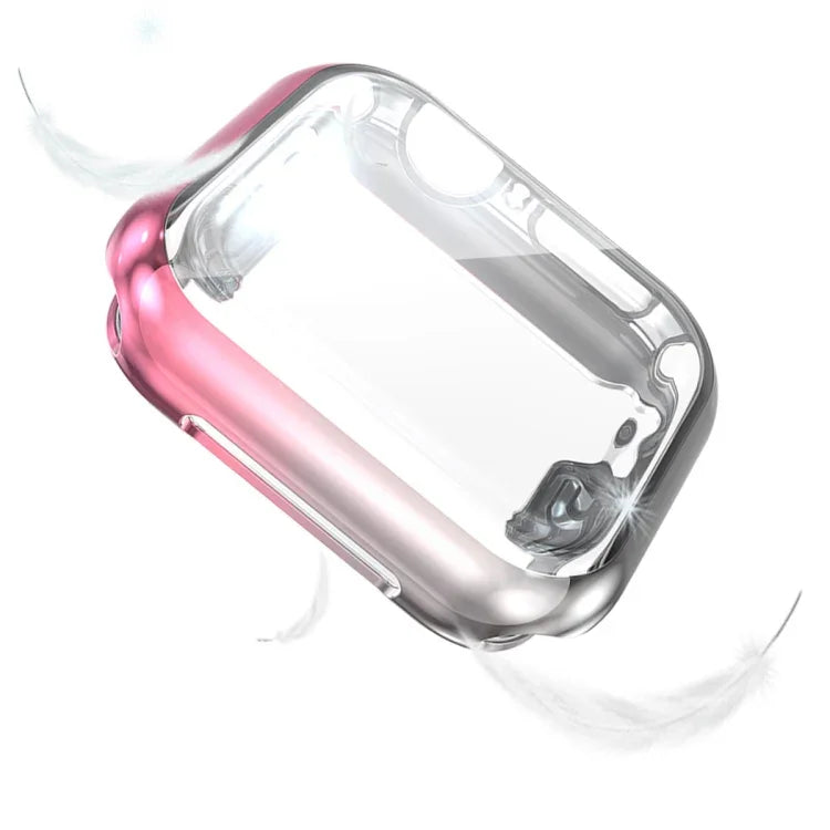 เคส TPU ปกป้องแบบไล่ระดับสีสำหรับ Apple Watch Series 4/5/6 & Watch SE 1/2/3 40 มม., สำหรับ Apple Watch Series 5 & 4 40 มม.