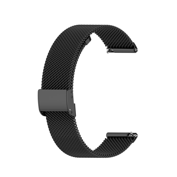 For Huawei GT/GT2 46mm/ Galaxy Watch 46mm/ Fossil Fossil Gen 5 Carlyle 46mm Stainless Steel Mesh Watch Wrist Strap 22MM, Black, Gold, Colourful, Rose Gold, Dark Blue, Silver, Purple