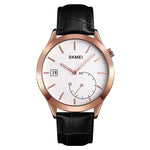 นาฬิกาผู้ชาย SKMEI 1581 แฟชั่นสร้างสรรค์ เรียบง่าย ลำลอง กลางแจ้ง กีฬา กันน้ำ ควอตซ์เข็มสอง