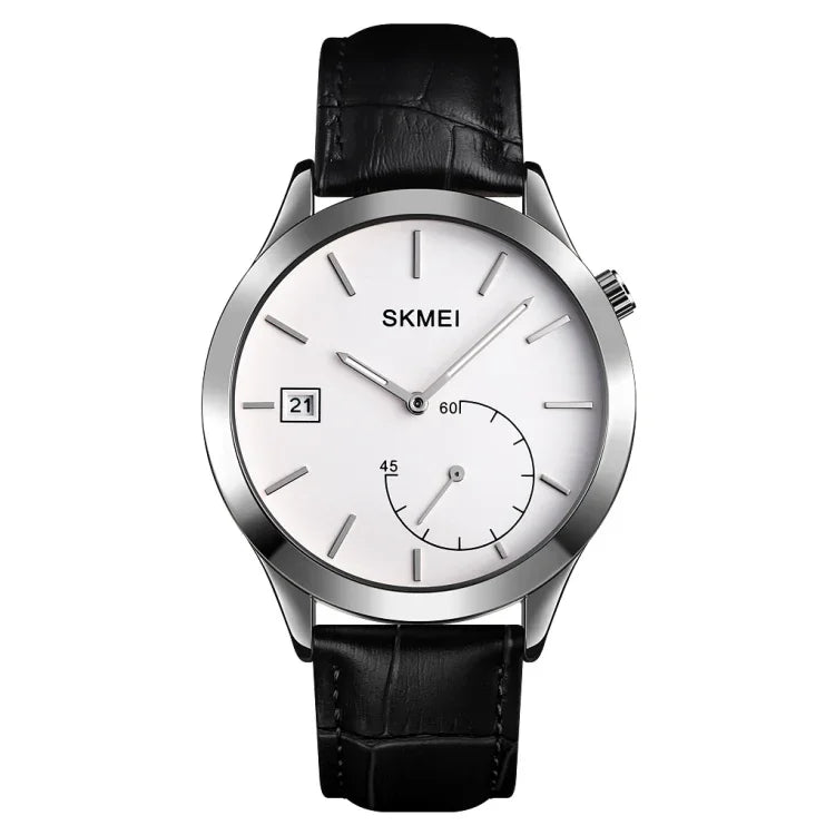 นาฬิกาผู้ชาย SKMEI 1581 แฟชั่นสร้างสรรค์ เรียบง่าย ลำลอง กลางแจ้ง กีฬา กันน้ำ ควอตซ์เข็มสอง