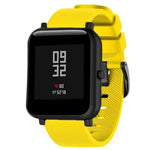 สายรัดซิลิโคน 20mm สำหรับ Huami Amazfit GTS / Samsung Galaxy Watch Active 2 / Gear Sport