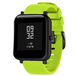 สายรัดซิลิโคน 20mm สำหรับ Huami Amazfit GTS / Samsung Galaxy Watch Active 2 / Gear Sport