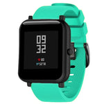 สายรัดซิลิโคน 20mm สำหรับ Huami Amazfit GTS / Samsung Galaxy Watch Active 2 / Gear Sport