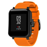 สายรัดซิลิโคน 20mm สำหรับ Huami Amazfit GTS / Samsung Galaxy Watch Active 2 / Gear Sport