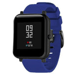 สายรัดซิลิโคน 20mm สำหรับ Huami Amazfit GTS / Samsung Galaxy Watch Active 2 / Gear Sport