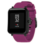 สายรัดซิลิโคน 20mm สำหรับ Huami Amazfit GTS / Samsung Galaxy Watch Active 2 / Gear Sport
