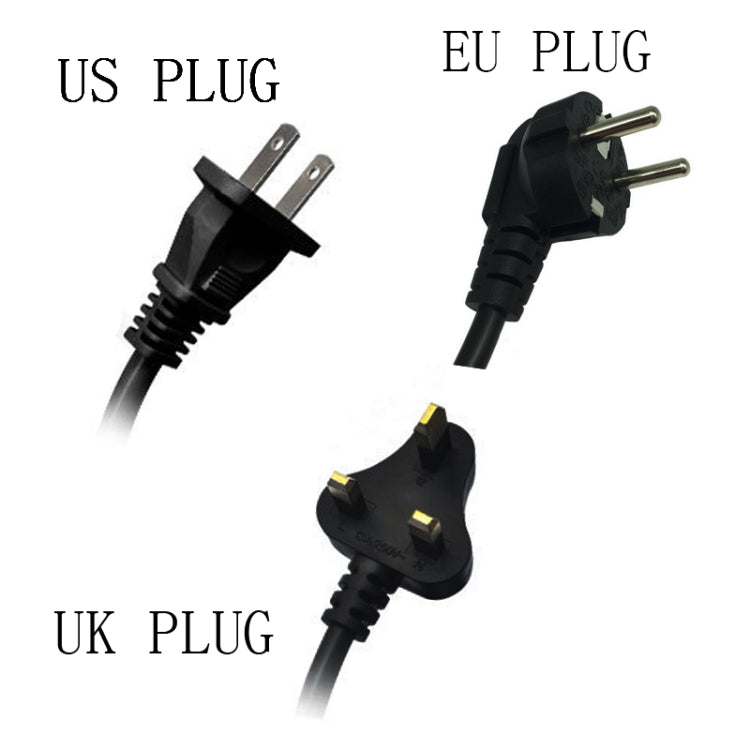 ปลั๊กอเนกประสงค์ T09 3000W แบบเสียบ 3 รู พร้อมช่องชาร์จ USB อัจฉริยะ 6 ช่อง, ปลั๊ก EU, ปลั๊ก US, ปลั๊ก UK