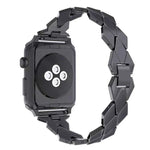 สายสแตนเลสสตีลเพชร สำหรับ Apple Watch Series 5 & 4 ขนาด 40 มม. / 3 & 2 & 1 ขนาด 38 มม., สำหรับ Apple Watch Series 5 & 4 ขนาด 40 มม.