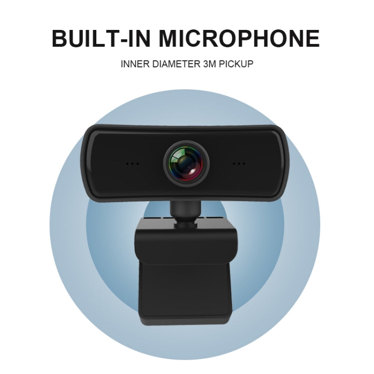 C3 กล้องเว็บแคม HD 1080P โฟกัสอัตโนมัติ 400W พิกเซล ความละเอียด 2K หมุน 360 องศา สำหรับถ่ายทอดสด ประชุมงาน พร้อมไมโครโฟน USB ไม่ต้องใช้ไดรเวอร์, C3