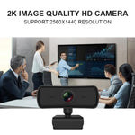 C3 กล้องเว็บแคม HD 1080P โฟกัสอัตโนมัติ 400W พิกเซล ความละเอียด 2K หมุน 360 องศา สำหรับถ่ายทอดสด ประชุมงาน พร้อมไมโครโฟน USB ไม่ต้องใช้ไดรเวอร์, C3