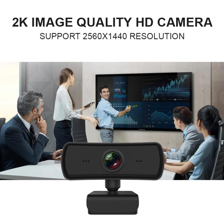 C3 กล้องเว็บแคม HD 1080P โฟกัสอัตโนมัติ 400W พิกเซล ความละเอียด 2K หมุน 360 องศา สำหรับถ่ายทอดสด ประชุมงาน พร้อมไมโครโฟน USB ไม่ต้องใช้ไดรเวอร์, C3