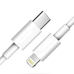 สายชาร์จและถ่ายโอนข้อมูล PD 18W USB-C / Type-C เป็น 8 Pin สำหรับ iPhone X / 11 / 11 Pro / 11 Pro Max / XR / SE 2020 ยาว 1 ม. และ 2 ม.
