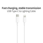 สายชาร์จและถ่ายโอนข้อมูล PD 18W USB-C / Type-C เป็น 8 Pin สำหรับ iPhone X / 11 / 11 Pro / 11 Pro Max / XR / SE 2020 ยาว 1 ม. และ 2 ม.