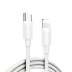 สายชาร์จและถ่ายโอนข้อมูล PD 18W USB-C / Type-C เป็น 8 Pin สำหรับ iPhone X / 11 / 11 Pro / 11 Pro Max / XR / SE 2020 ยาว 1 ม. และ 2 ม.