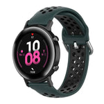สายรัดซิลิโคนแฟชั่น 20mm พร้อมหัวเข็มขัดด้านในสำหรับ Huami Amazfit GTS / Samsung Galaxy Watch Active 2 / Huawei Watch GT2 42MM