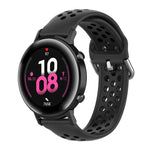 สายรัดซิลิโคนแฟชั่น 20mm พร้อมหัวเข็มขัดด้านในสำหรับ Huami Amazfit GTS / Samsung Galaxy Watch Active 2 / Huawei Watch GT2 42MM