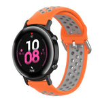 สายรัดซิลิโคนแฟชั่น 20mm พร้อมหัวเข็มขัดด้านในสำหรับ Huami Amazfit GTS / Samsung Galaxy Watch Active 2 / Huawei Watch GT2 42MM
