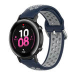 สายรัดซิลิโคนแฟชั่น 20mm พร้อมหัวเข็มขัดด้านในสำหรับ Huami Amazfit GTS / Samsung Galaxy Watch Active 2 / Huawei Watch GT2 42MM