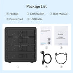 ORICO 9548U3-BK กล่องใส่ฮาร์ดไดรฟ์แบบหลายช่องขนาด 3.5 นิ้ว