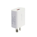 ที่ชาร์จ USB อินเทอร์เฟซเดียว QC 3.0 18W 3A, ปลั๊ก AU