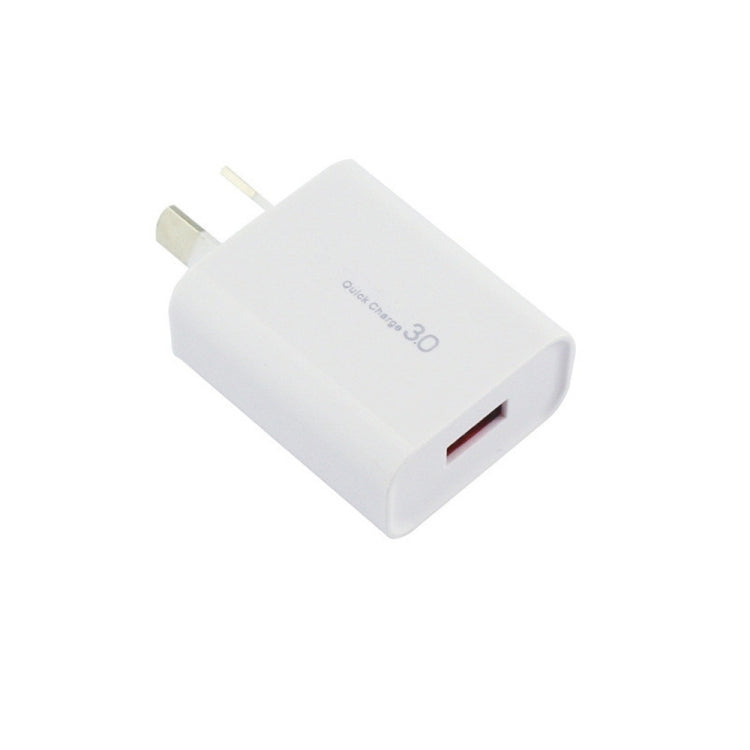 ที่ชาร์จ USB อินเทอร์เฟซเดียว QC 3.0 18W 3A, ปลั๊ก AU