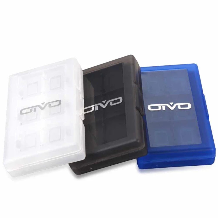 กล่องเก็บการ์ดความจำเกม OIVO IV-SW029 24 in 1 สำหรับ Nintendo Switch