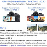 ZS-KL21810 อะแดปเตอร์อ่านการ์ดกล้อง 8 พินเป็น SD รองรับระบบ iOS ทุกเวอร์ชัน พร้อมช่องใส่การ์ด SD