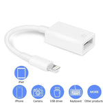 FA-STAR ZS-KL21826 อะแดปเตอร์ OTG 8 พินเป็น USB 3.0 รองรับ iOS 13 ขึ้นไป