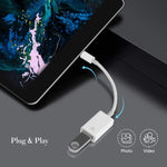 FA-STAR ZS-KL21826 อะแดปเตอร์ OTG 8 พินเป็น USB 3.0 รองรับ iOS 13 ขึ้นไป