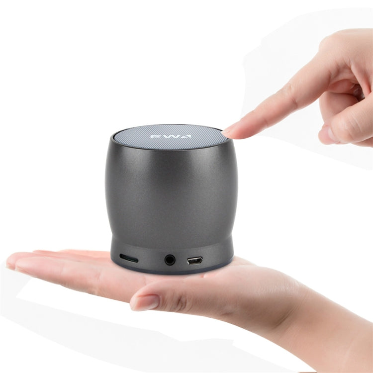 ลำโพงบลูทูธมินิพกพา EWA A150 ไร้สาย Hifi สเตอริโอ เบสแรง กล่องบูมโลหะ ซับวูฟเฟอร์ รองรับ Micro SD และ AUX 3.5 มม.