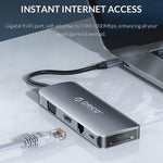 ORICO MC-U111P สถานีเชื่อมต่อมัลติฟังก์ชัน 11 in 1, MC-U111P