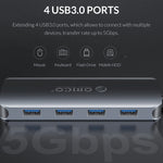 ORICO MC-U111P สถานีเชื่อมต่อมัลติฟังก์ชัน 11 in 1, MC-U111P