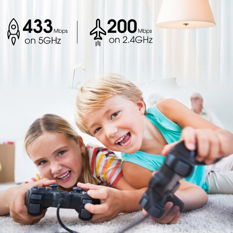 อะแดปเตอร์ USB WIFI EDUP EP-AC1651 ความเร็ว 650Mbps สองย่านความถี่ 5G/2.4GHz การ์ดเครือข่ายไร้สายภายนอก Wifi Dongle รับสัญญาณสำหรับแล็ปท็อป Windows MacOS
