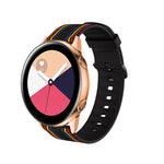 สายรัดซิลิโคนลายเส้น 20mm สำหรับ Huami Amazfit GTS / Samsung Galaxy Watch Active 2 / Huawei Watch GT2 42MM