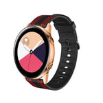 สายรัดซิลิโคนลายเส้น 20mm สำหรับ Huami Amazfit GTS / Samsung Galaxy Watch Active 2 / Huawei Watch GT2 42MM