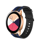 สายรัดซิลิโคนลายเส้น 20mm สำหรับ Huami Amazfit GTS / Samsung Galaxy Watch Active 2 / Huawei Watch GT2 42MM