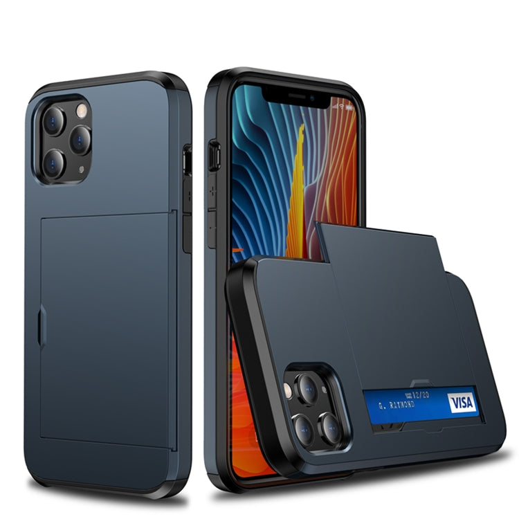 For iPhone 12 5.4 Shockproof Rugged Armor Protective Case with Card Slot, For iPhone 12 mini