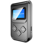 T15 เครื่องรับส่งเพลงบลูทูธ 5.0 2 in 1 พร้อมหน้าจอ, T15