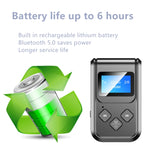 T15 เครื่องรับส่งเพลงบลูทูธ 5.0 2 in 1 พร้อมหน้าจอ, T15