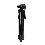 L-3600 ขาตั้งกล้องถ่ายทอดสด พร้อมกันสั่นสามมิติ แผ่นปลดเร็วถอดได้ ปรับความสูง 62-170 ซม. สำหรับกล้อง SLR ไฟถ่ายทอดสด โปรเจคเตอร์ (สีดำ), L-3600