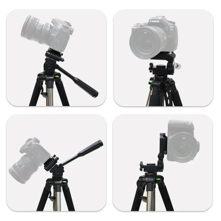 ขาตั้งกล้อง L-1200 ขาตั้งถ่ายทอดสดสำหรับโทรศัพท์มือถือ, กล้อง, โปรเจคเตอร์ ปรับได้ทั่วไป 55-148 ซม. (สีเงิน), L-1200