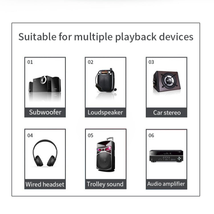 R6 NFC Bluetooth 5.0 เครื่องรับสัญญาณเพลงตั้งโต๊ะ Bluetooth รองรับการ์ด TF