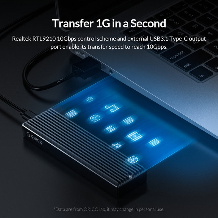 ORICO M2PV-C3 กล่องใส่ SSD M.2 NVMe, ORICO M2PV-C3