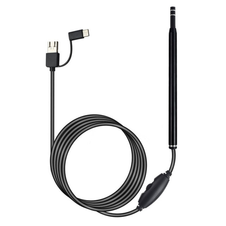 3 in 1 USB HD กล้องส่องตรวจดิจิทัลแบบหู กล้องส่องตรวจดิจิทัลแบบปลายสายสำหรับขี้หู