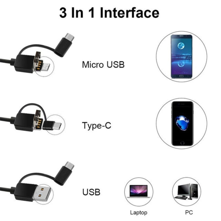 3 in 1 USB HD กล้องส่องตรวจดิจิทัลแบบหู กล้องส่องตรวจดิจิทัลแบบปลายสายสำหรับขี้หู